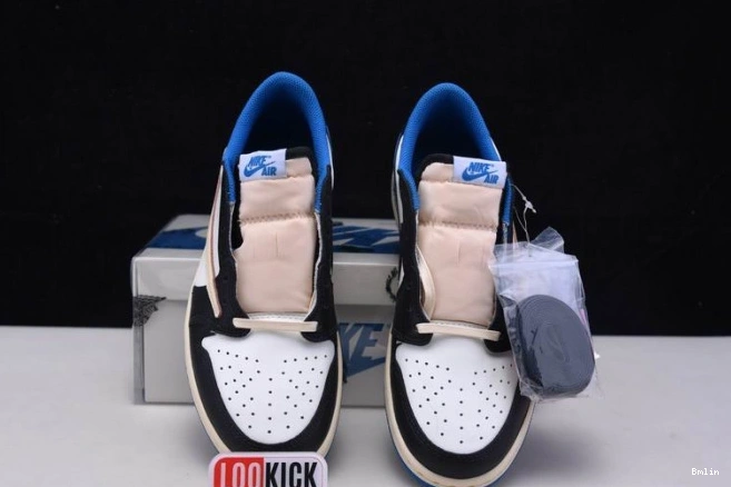 Bmlin x Fragment Scott Travis x Low Retro Air Jordan 1 DM7866-140 Design 0805